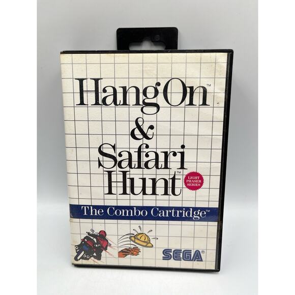 Hang On & Safari Hunt: The Combo Cartridge (Sega Master, 1986) - Picture 1 of 7